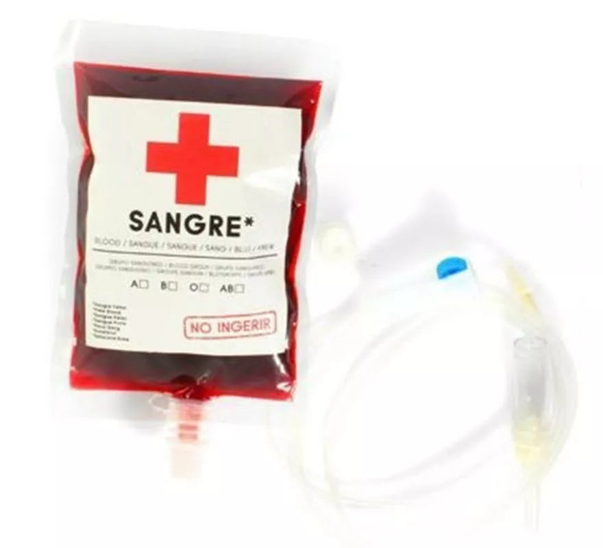 Translation missing: fr.Bolsa de Transfusión de Sangre Falsa de 250 ml