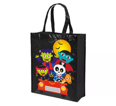Sac à figurines Happy Halloween en tissu non tissé 40x30 cm