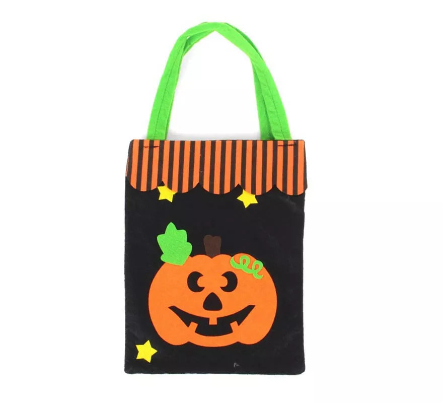 Translation missing: fr.Bolsa para dulces Calabaza de fieltro de 28x20 cm