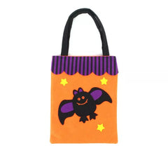 Sachet de bonbons Chauve-souris en feutrine 28x20 cm
