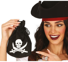 Sac à monnaie pirate 19x19 cm