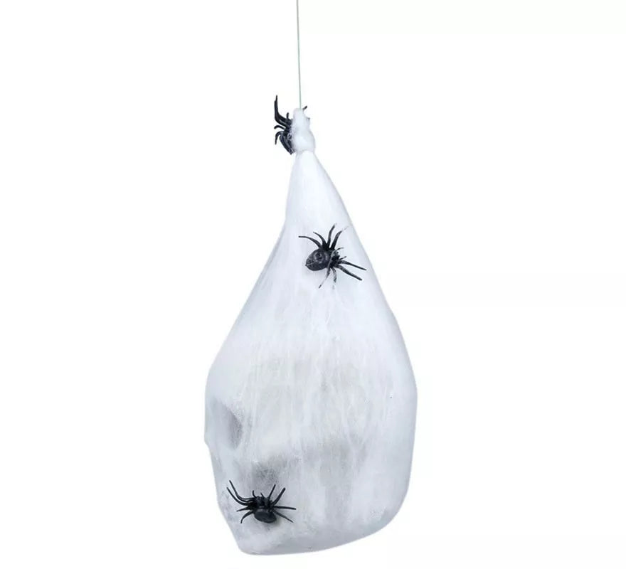 Translation missing: fr.Bolsa Telaraña con Calavera de 25 cm