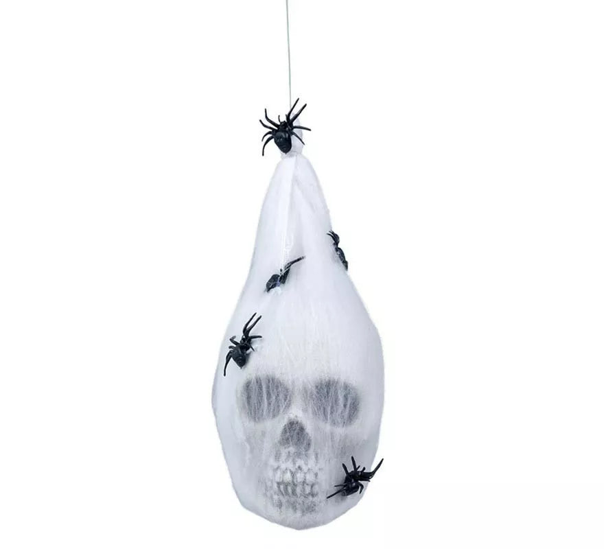 Translation missing: fr.Bolsa Telaraña con Calavera de 25 cm