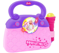 Sac à main Barbie avec lumières, rythmes et microphone