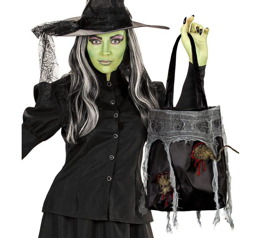 Translation missing: fr.Bolso Halloween con Telarañas y Ratas