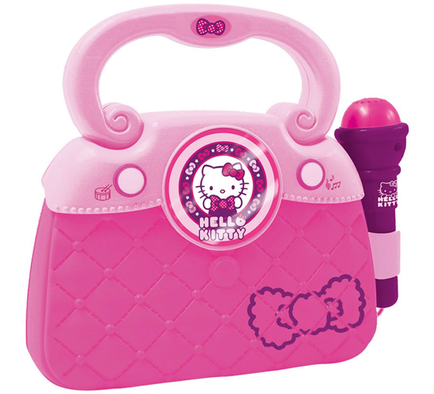Translation missing: fr.Bolso rosa con Micrófono MP3 Hello Kitty