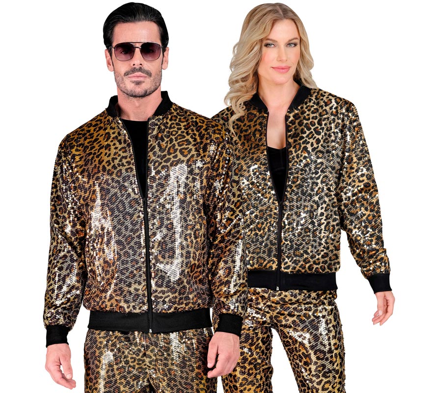Translation missing: fr.Bomber Moda animal print clásico para adulto