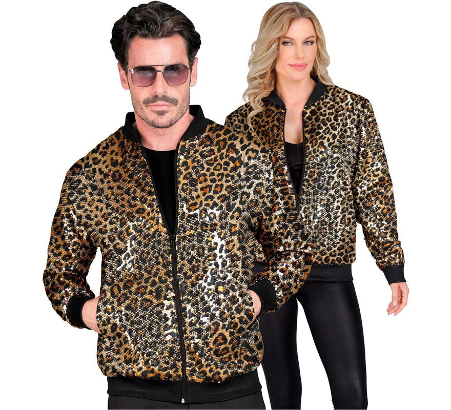 Translation missing: fr.Bomber Moda animal print clásico para adulto