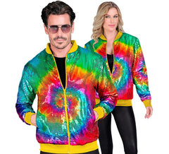 Bomber mode multicolore fluo pour adulte