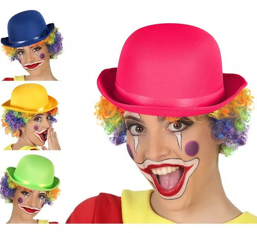Bombín de Payaso en 4 colores