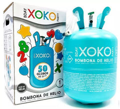 Bouteille d'hélium de 13,4 litres ou 0,42 m3 pour remplir 50 ballons