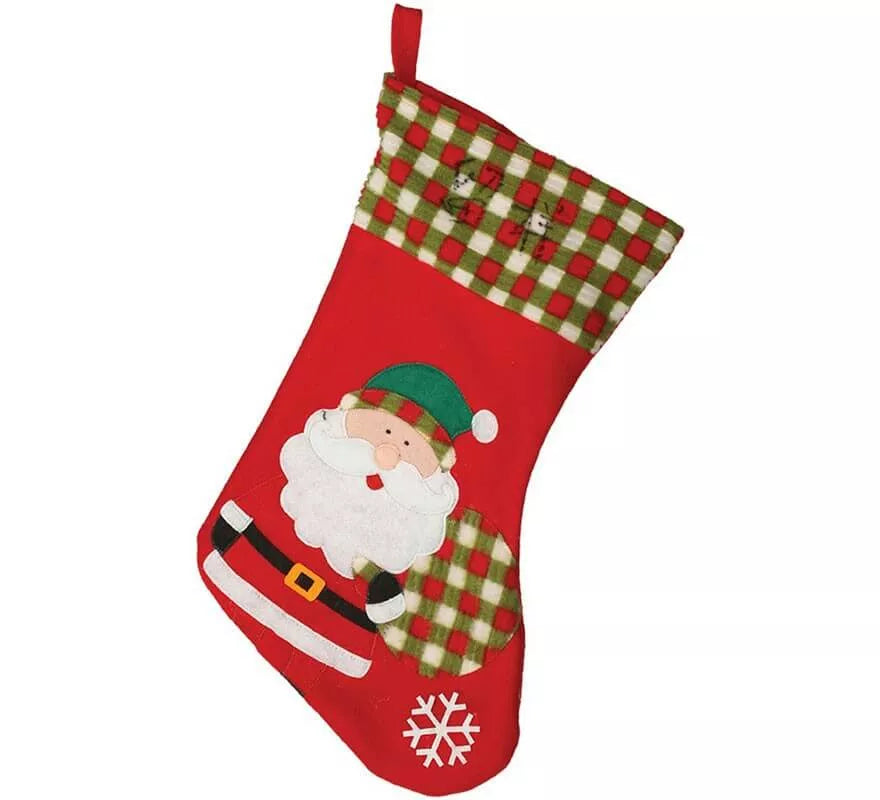 Translation missing: fr.Bota con Papá Noel 45 cm