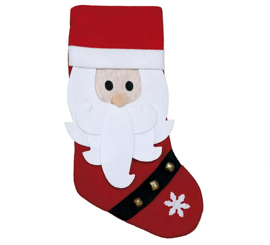 Translation missing: fr.Bota de Papá Noel con Cascabeles de 48 cm