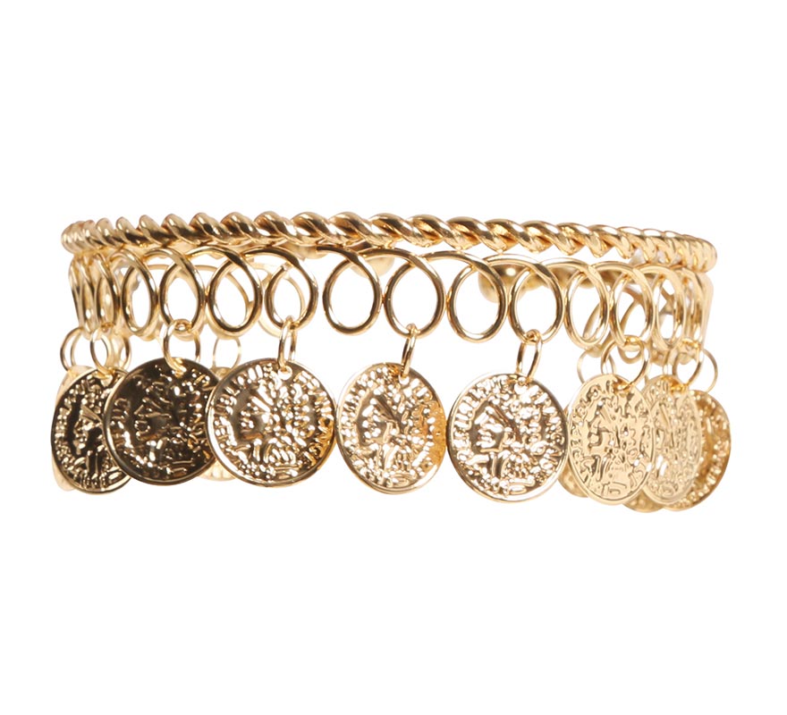 Translation missing: fr.Brazalete con Monedas Doradas