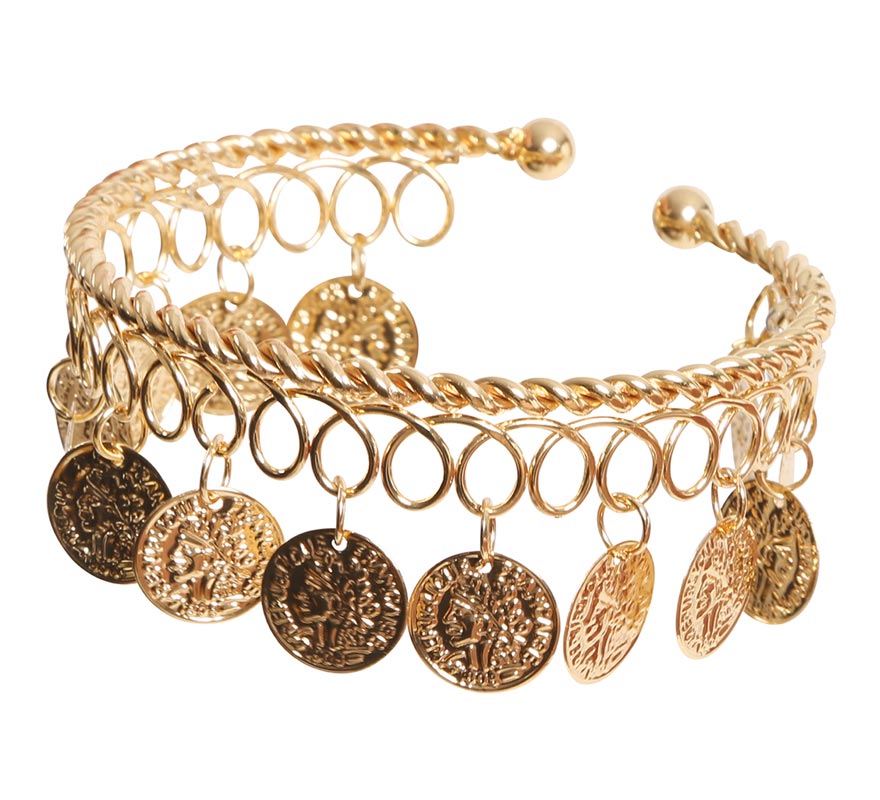 Translation missing: fr.Brazalete con Monedas Doradas