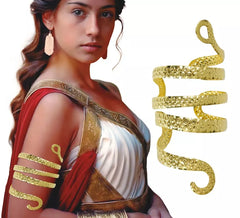 Bracelet serpent en or