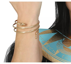 Bracelet Serpent Métallique