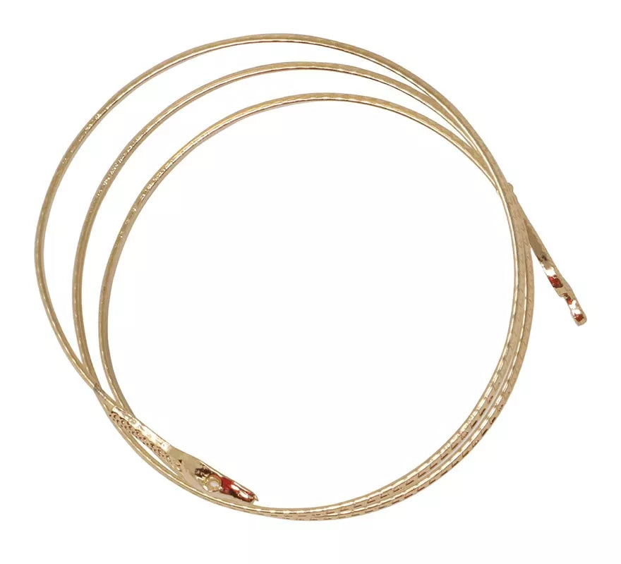 Brazalete de Serpiente Metálico