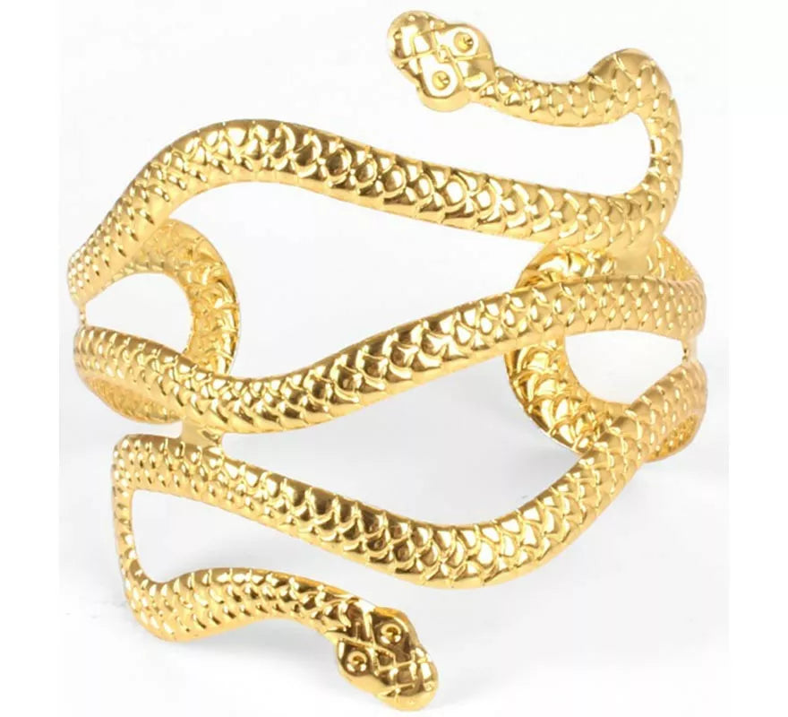 Translation missing: fr.Brazalete Egipcio de Serpiente dorado