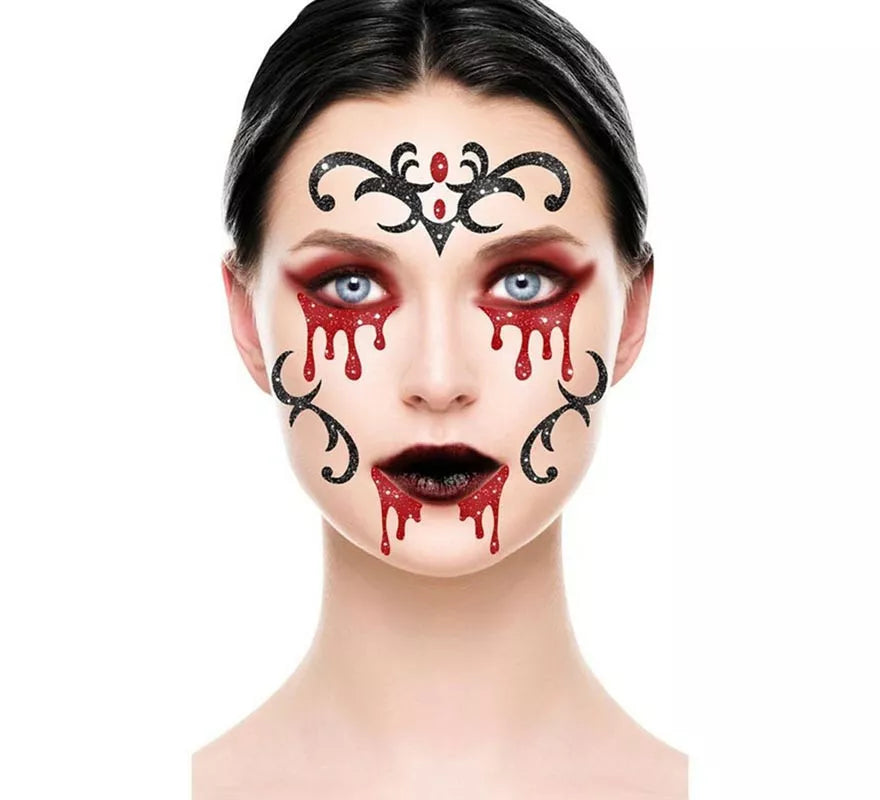 Brillantina Facial de Vampiro de 20x20 cm