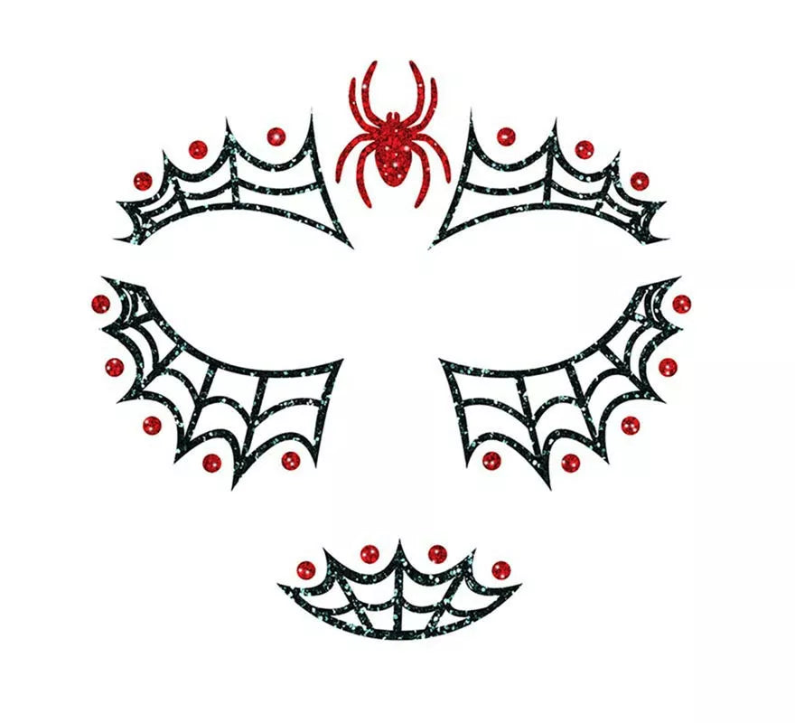 Translation missing: fr.Brillantina Facial Spiderweb de 20x20 cm