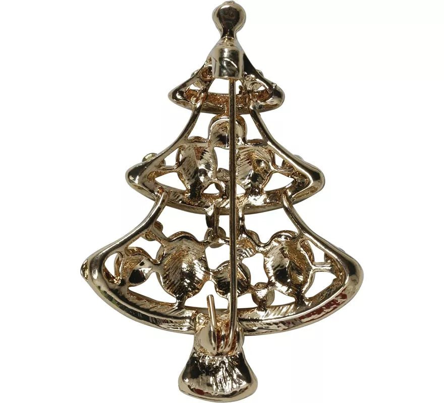 Broche Metálico de Árbol de Navidad de 4,5 cm