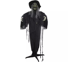 Sorcière animée 178 cm