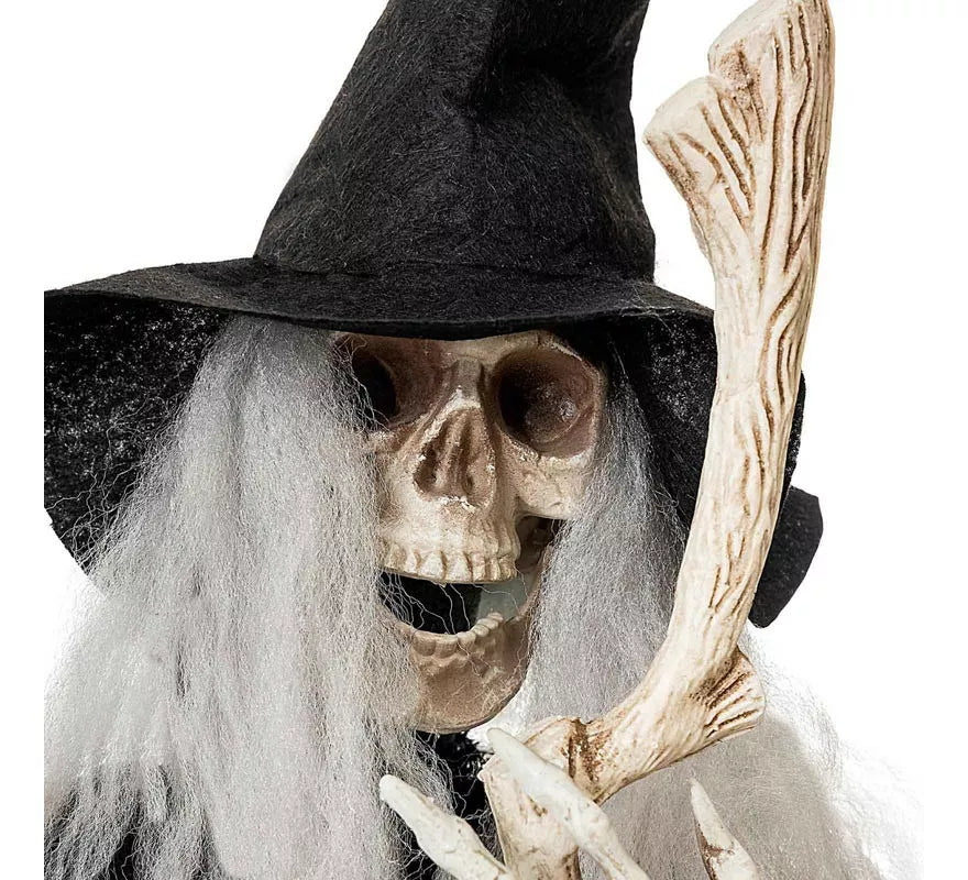 Translation missing: fr.Bruja Calavera con caldero de 20x20x60 cm