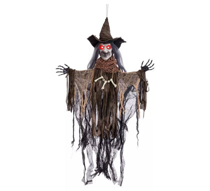 Bruja Colgante de Poliéster de 80x17x110 cm
