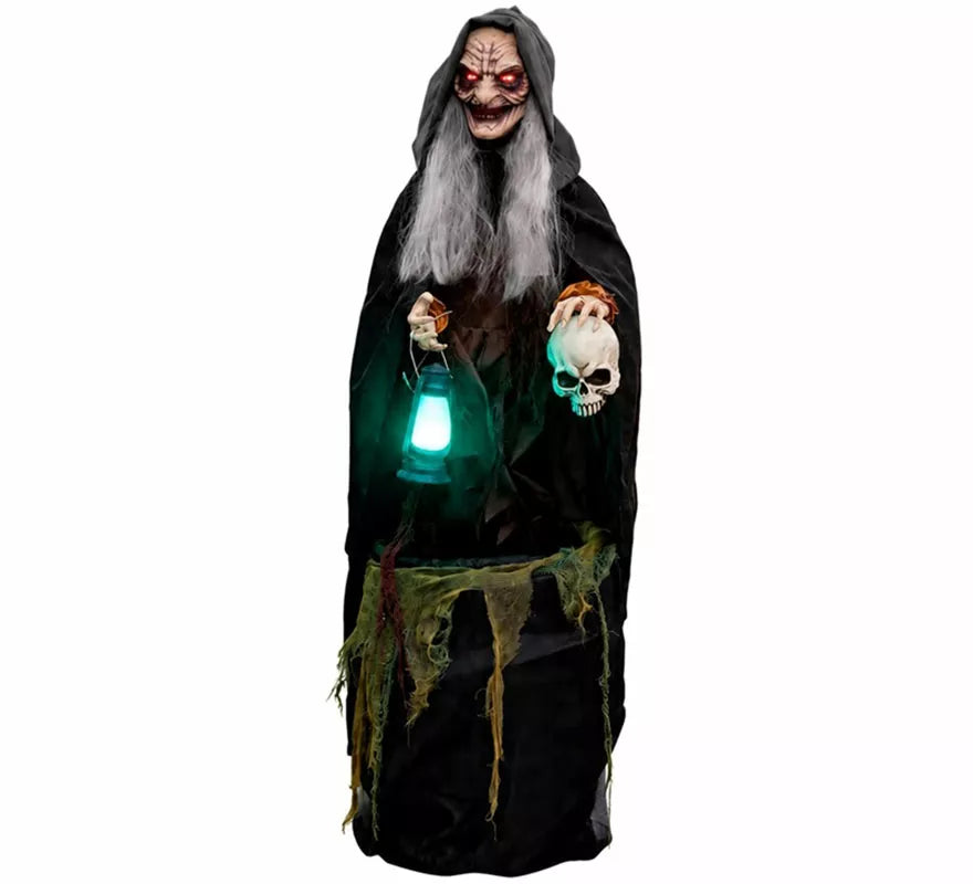 Translation missing: fr.Bruja con Caldero, Movimiento y Sensor de 170 cm