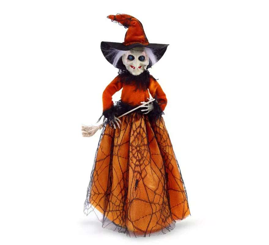Translation missing: fr.Bruja naranja deluxe decorativa de 46 cm