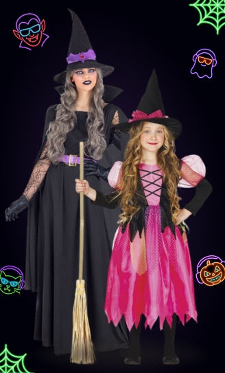 Costumes de sorcières et de magiciens