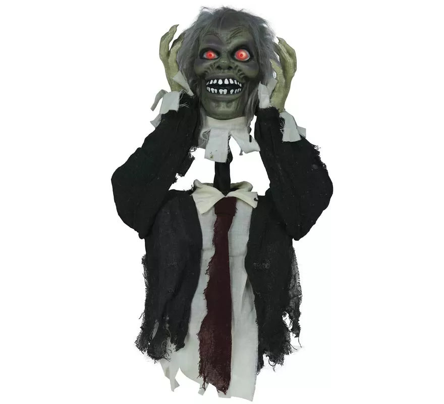 Translation missing: fr.Busto de Zombie con Luz de Sonido y Movimiento de 55 cm