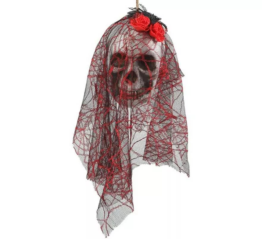 Translation missing: fr.Cabeza Colgante del Día de los Muertos 15x30 cm