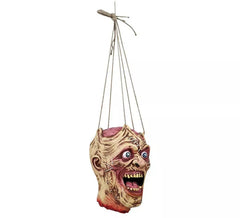 Pendentif Tête de Zombie en Latex 28 cm