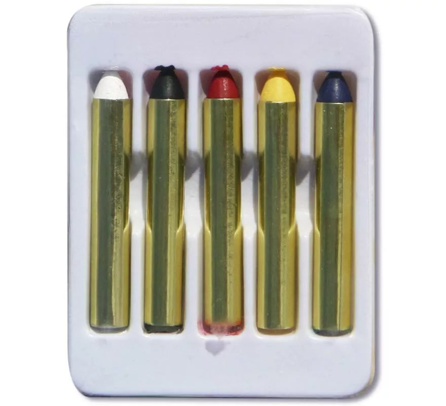 Translation missing: fr.Caja 5 barritas de maquillaje de 5 cm