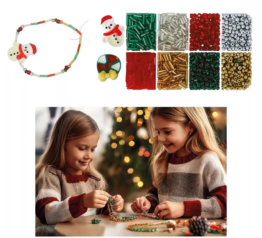 Translation missing: fr.Caja de 1100 Piezas para Pulseras de Navidad