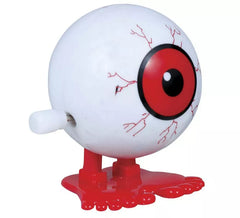 Boite de 12 yeux rouges sur corde de 5 cm