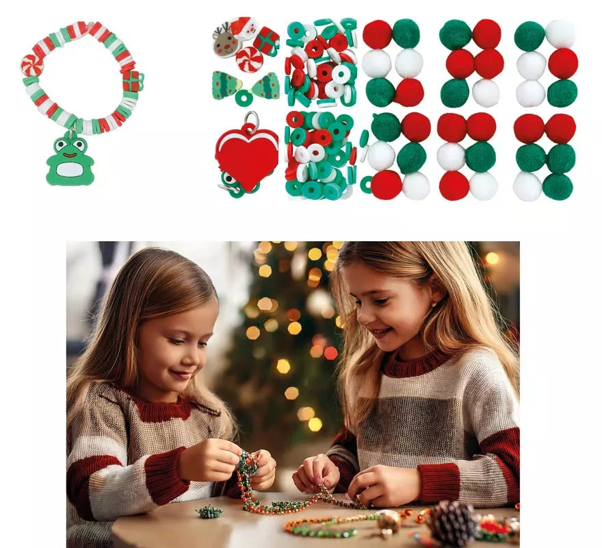 Translation missing: fr.Caja de 164 Piezas para Pulseras de Navidad