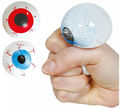 Boîte de 24 Yeux en Caoutchouc 6 cm