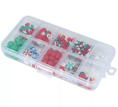 Coffret de 450 pièces pour bracelets de Noël
