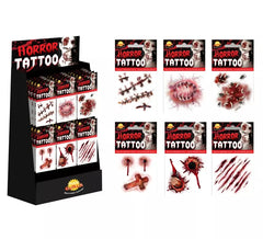 Boîte de 48 tatouages assortis
