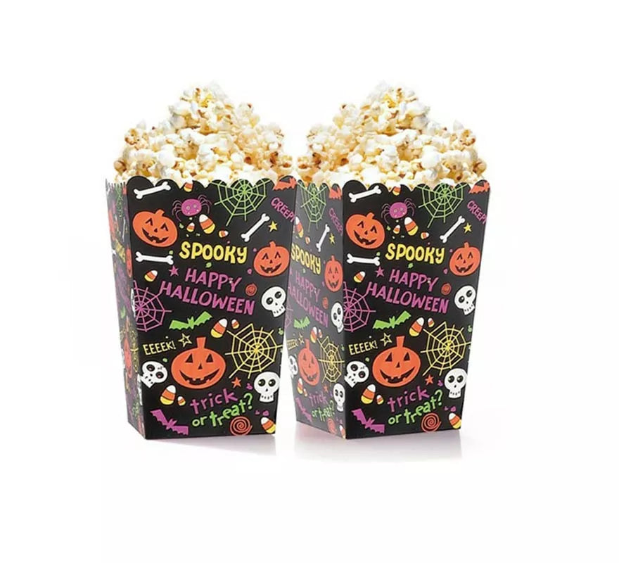 Translation missing: fr.Caja Palomitas Print Spooky Halloween de 6 piezas