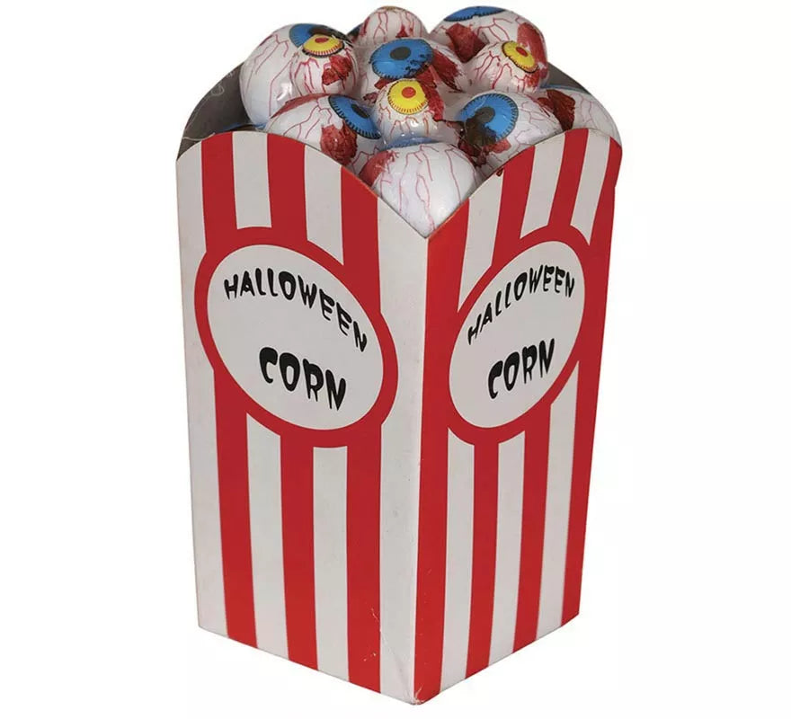 Caja para Palomitas con Ojos sangrientos de 9x8x16 cm