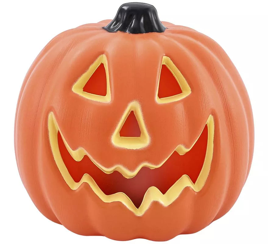 Calabaza con Luz Llama 20x20x18 cm