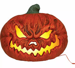 Citrouille de la Terreur à Lumière Intense de 38 cm