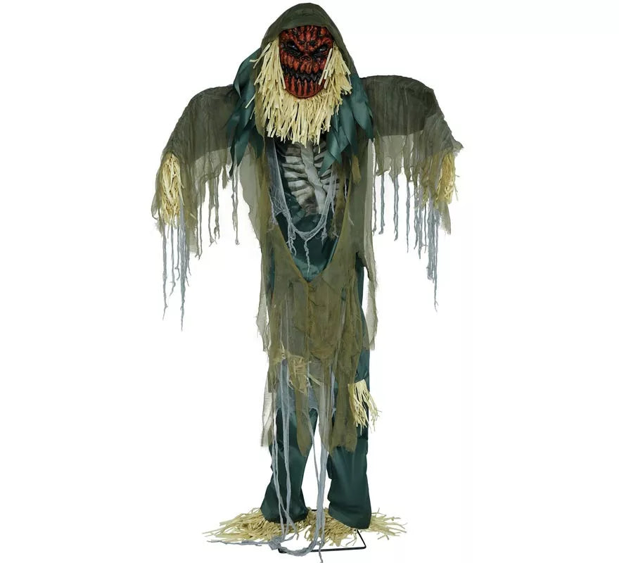 Translation missing: fr.Calabaza Espantapájaros Fantasma con Luz, Sonido y Movimiento 240 cm