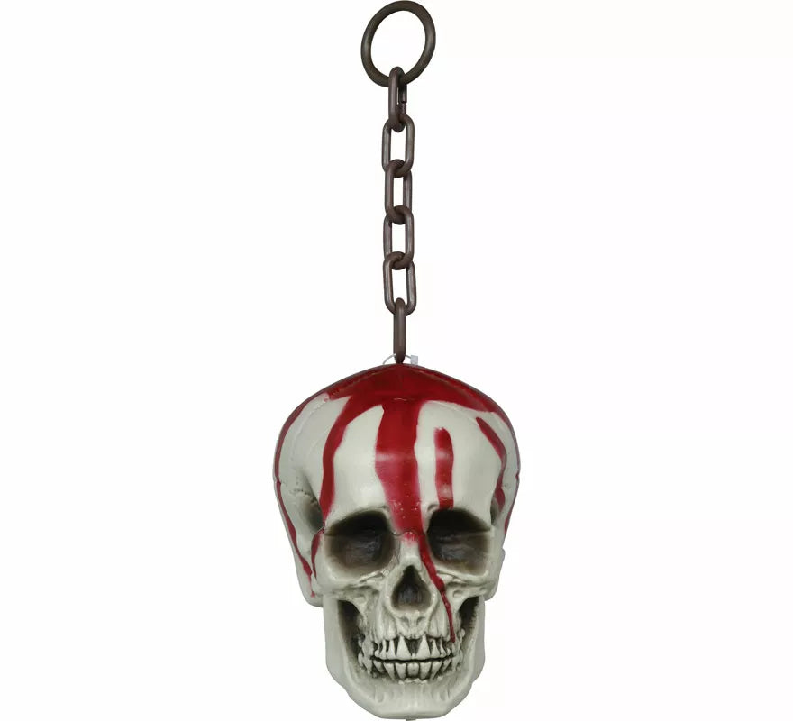 Calavera Cadena Sangrienta de 20 cm