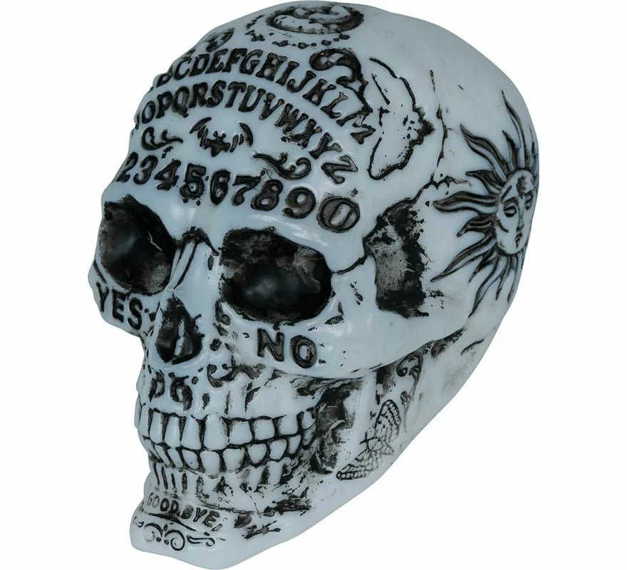 Translation missing: fr.Calavera Ouija Decorada con Luz de 20 cm