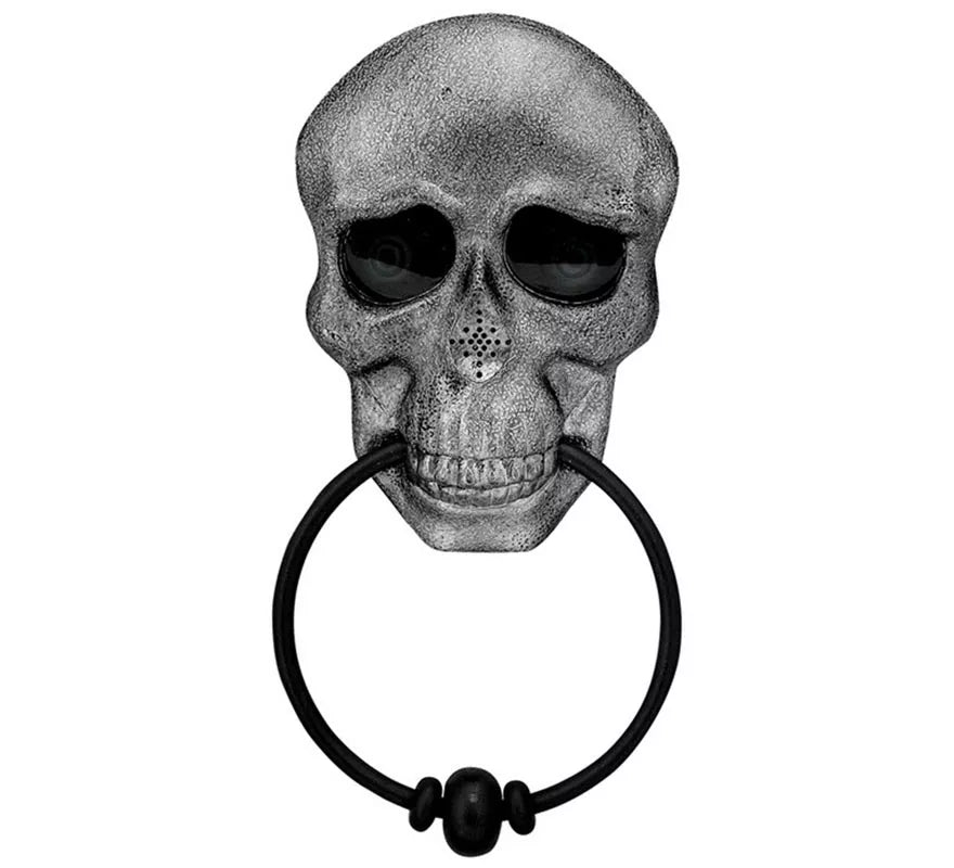 Translation missing: fr.Calavera para Puerta con Ojos Animados y Voz Espeluznante